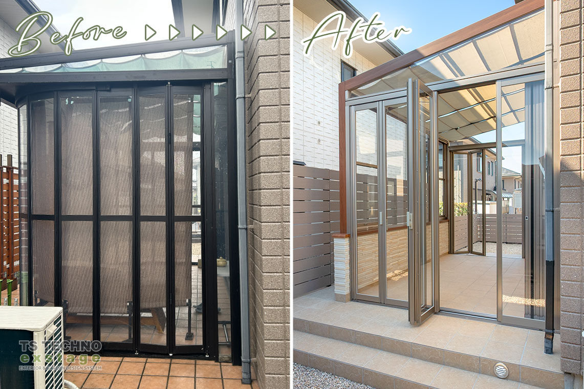 TSテクノ施工事例 No137 ビフォーアフター